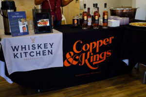 Whiskey Kitchen And Copper Kings Booth At The Oak Heart Longview Grand Opening