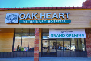 Exterior Shot Of Oak Heart Veterinary Hospital