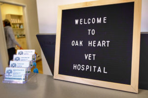Welcome Sign At The Oak Heart Longview Grand Opening